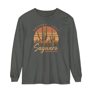 Saguaro National Park Arizona Comfort Colors Unisex Long Sleeve T-Shirt