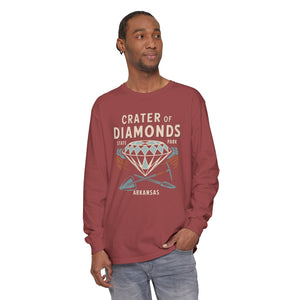Crater of Diamonds State Park Arkansas Comfort Colors Unisex Long Sleeve T-Shirt