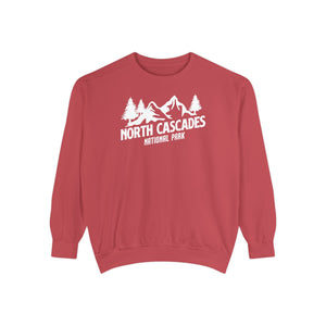 North Cascades National Park Washington Comfort Colors Unisex Sweatshirt