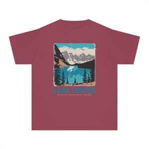 Lake Louise Banff National Park Alberta Comfort Colors Youth Kids T-Shirt