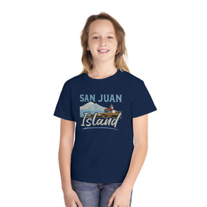 San Juan Island Washington Comfort Colors Youth Kids T-Shirt
