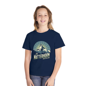 Matterhorn Switzerland Comfort Colors Youth Kids T-Shirt