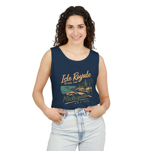 Isle Royale National Park Michigan Comfort Colors Tank Top