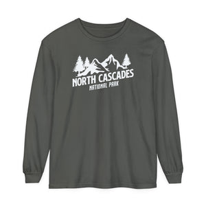 North Cascades National Park Washington Comfort Colors Unisex Long Sleeve T-Shirt