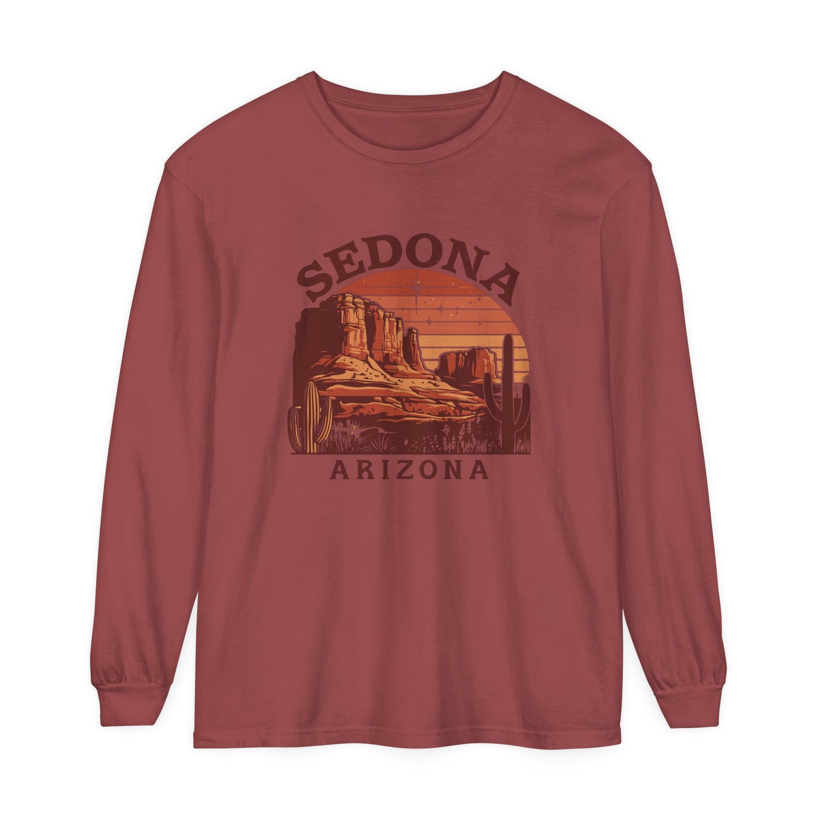 Sedona Arizona Comfort Colors Unisex Long Sleeve T-Shirt