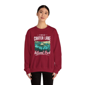 Crater Lake National Park Oregon Gildan Unisex Crewneck Sweatshirt