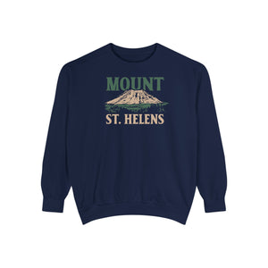 Mount St. Helens Washington Comfort Colors Unisex Sweatshirt
