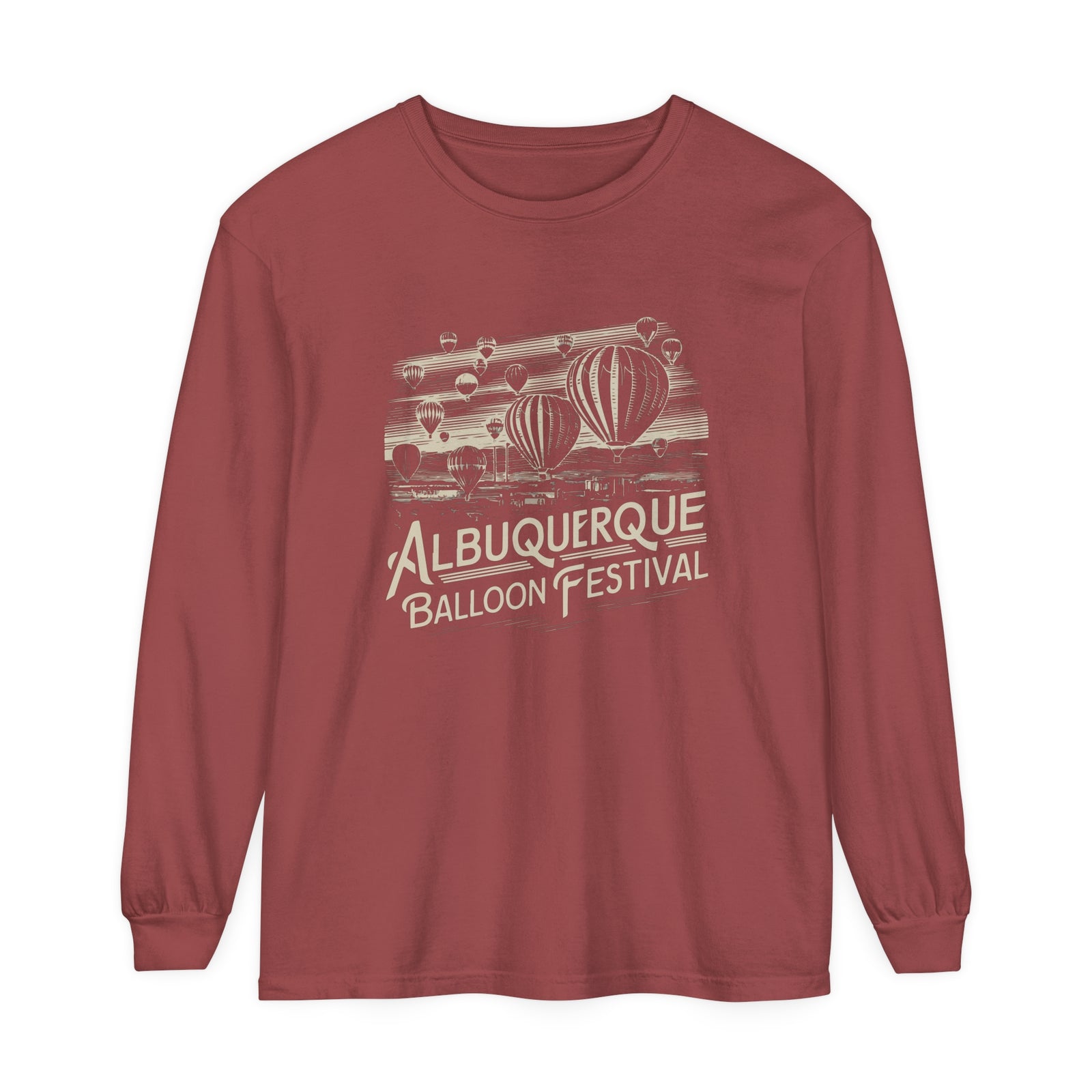 Albuquerque Hot Air Balloon Festival New Mexico Comfort Colors Unisex Long Sleeve T-Shirt