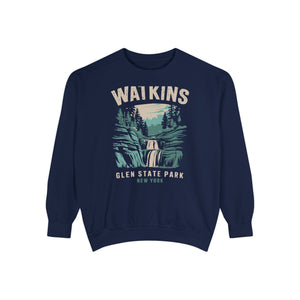 Watkins Glen State Park New York Comfort Colors Unisex Sweatshirt