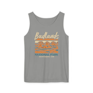 Badlands National Park South Dakota Comfort Colors Tank Top