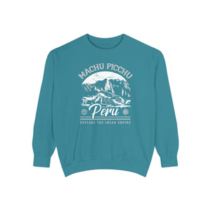 Machu Picchu Peru Comfort Colors Unisex Sweatshirt