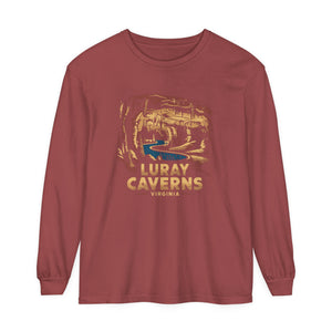 Luray Caverns Virginia Comfort Colors Unisex Long Sleeve T-Shirt