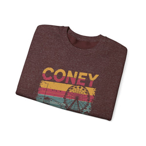 Coney Island New York Gildan Unisex Crewneck Sweatshirt
