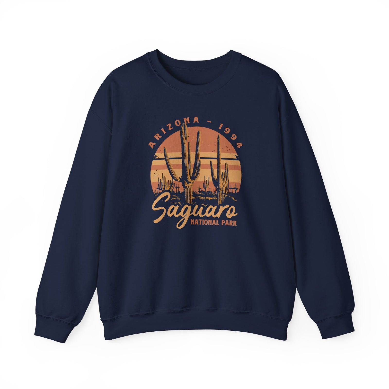 Saguaro National Park Arizona Gildan Unisex Crewneck Sweatshirt