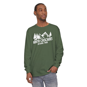 North Cascades National Park Washington Comfort Colors Unisex Long Sleeve T-Shirt