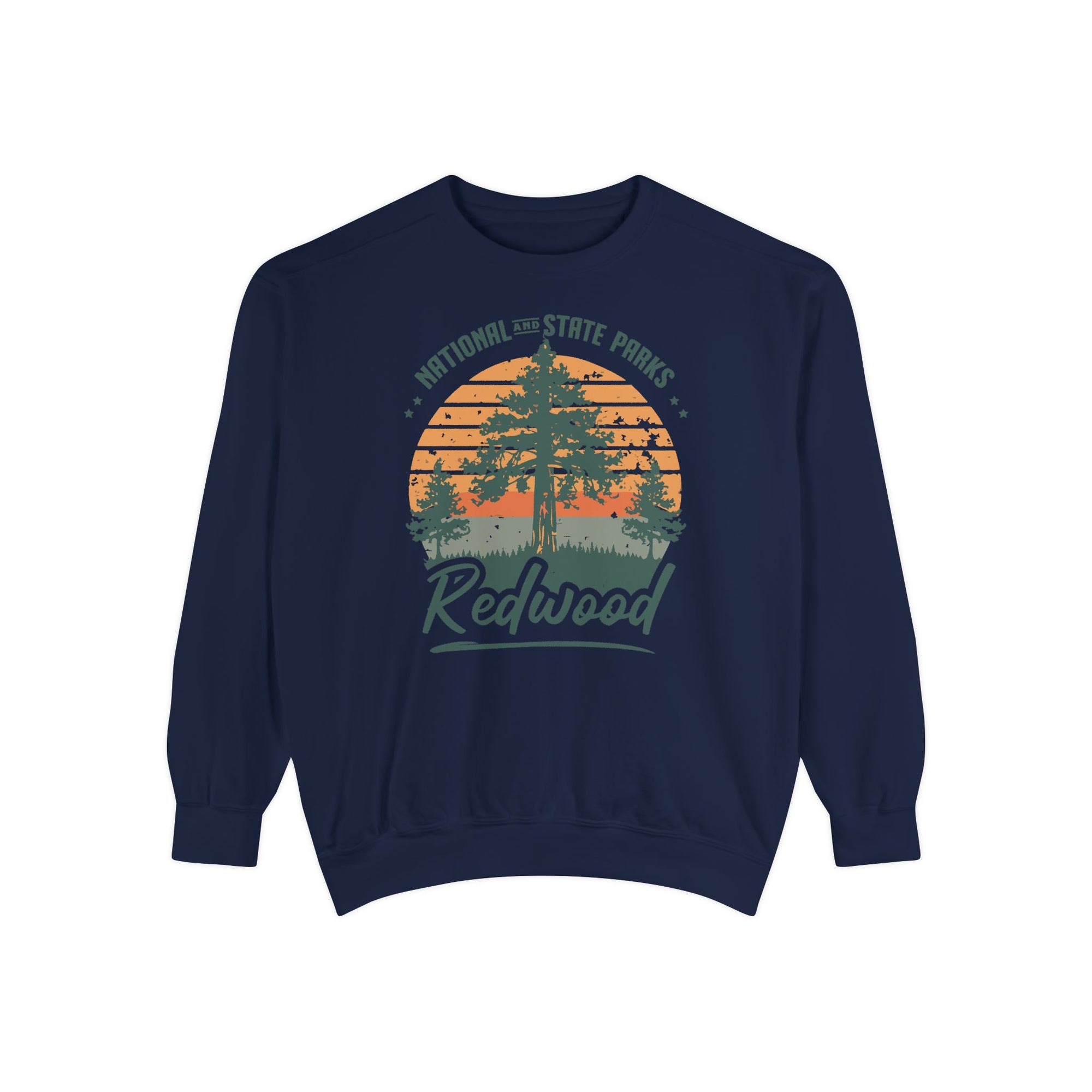 Redwood National Park California Comfort Colors Unisex Sweatshirt