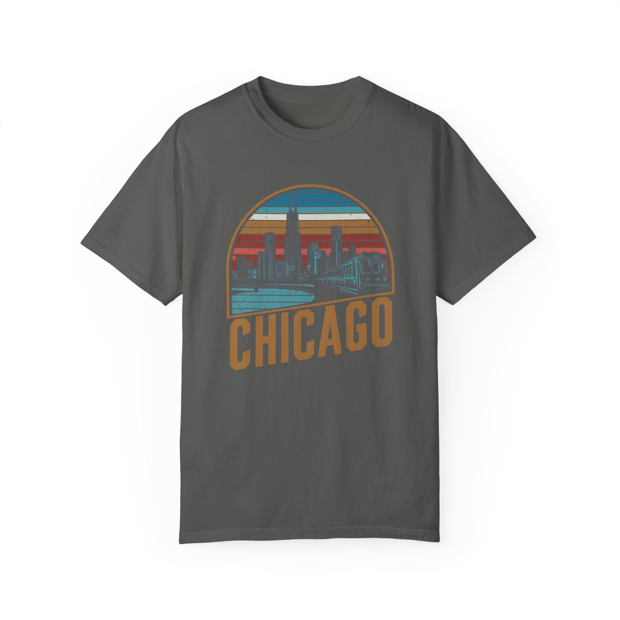 Chicago Skyline Illinois Comfort Colors Unisex T-Shirt