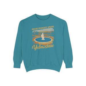 Grand Prismatic Spring Yellowstone Comfort Colors Unisex Sweatshirt