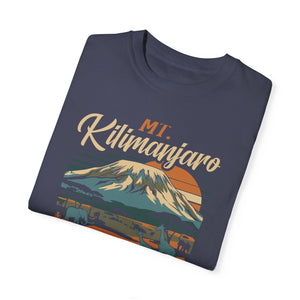 Mount Kilimanjaro Tanzania Comfort Colors Unisex T-Shirt