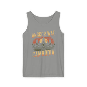 Angkor Wat Cambodia Comfort Colors Tank Top