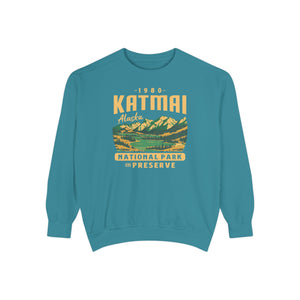 Katmai National Park Alaska Comfort Colors Unisex Sweatshirt
