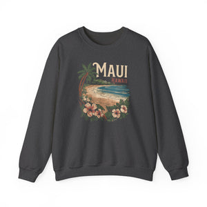 Maui Hawaii Gildan Unisex Crewneck Sweatshirt