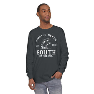 Myrtle Beach South Carolina Comfort Colors Unisex Long Sleeve T-Shirt