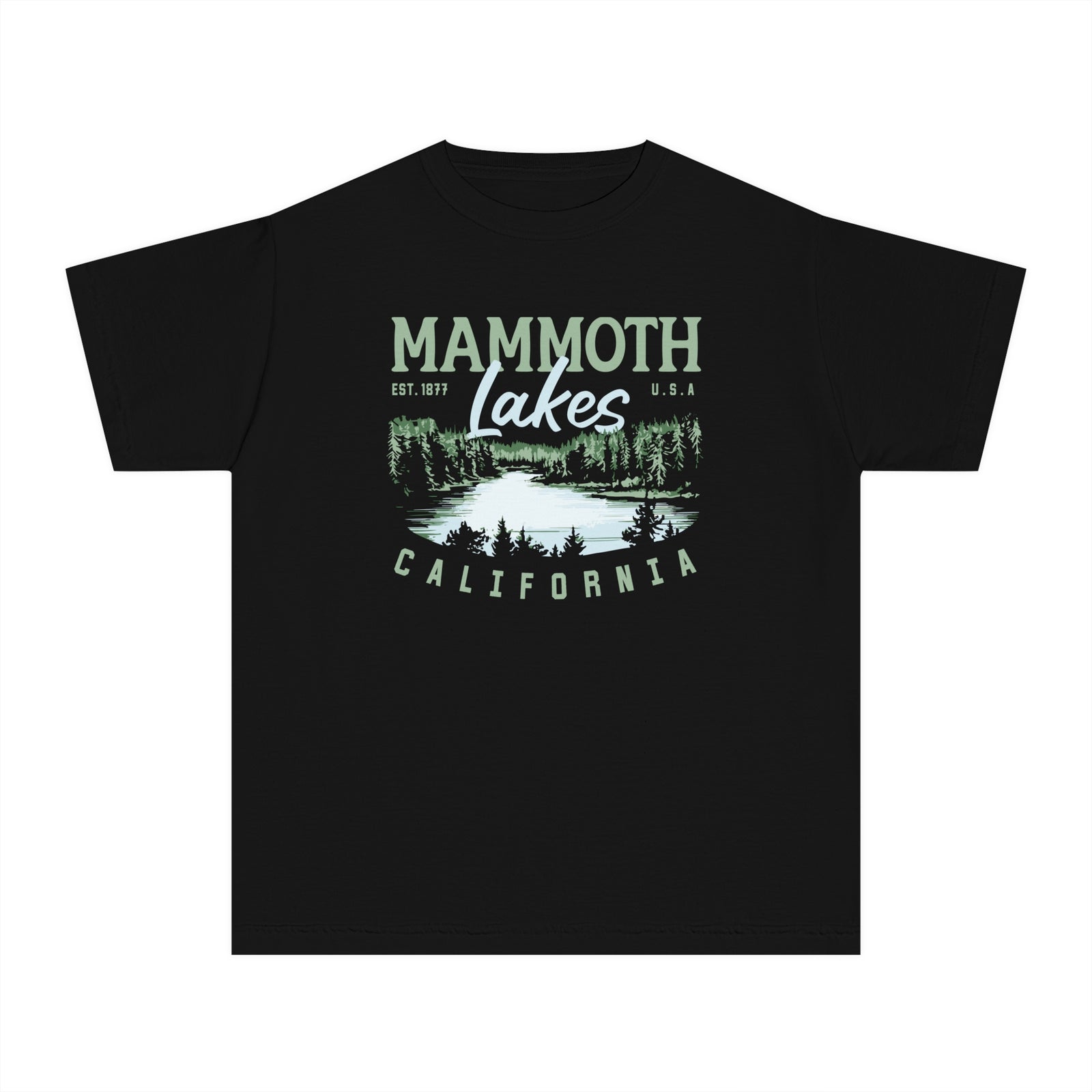 Mammoth Lakes California Comfort Colors Youth Kids T-Shirt