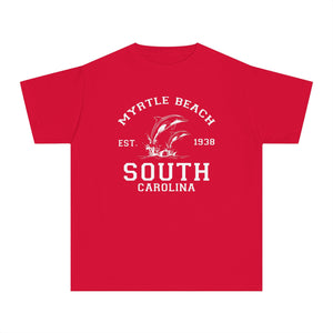 Myrtle Beach South Carolina Comfort Colors Youth Kids T-Shirt