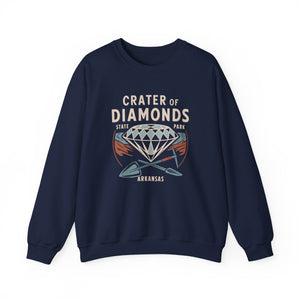 Crater of Diamonds State Park Arkansas Gildan Unisex Crewneck Sweatshirt