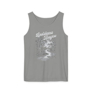 Louisiana Bayou Comfort Colors Tank Top