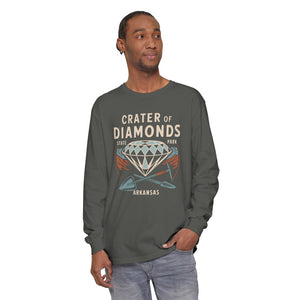 Crater of Diamonds State Park Arkansas Comfort Colors Unisex Long Sleeve T-Shirt