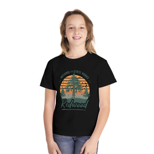 Redwood National Park California Comfort Colors Youth Kids T-Shirt