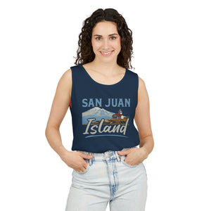 San Juan Island Washington Comfort Colors Tank Top