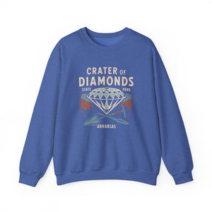 Crater of Diamonds State Park Arkansas Gildan Unisex Crewneck Sweatshirt