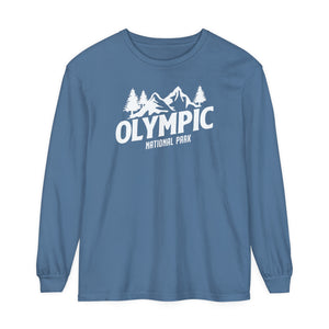 Olympic National Park Washington Comfort Colors Unisex Long Sleeve T-Shirt