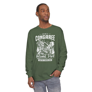 Congaree National Park South Carolina Comfort Colors Unisex Long Sleeve T-Shirt
