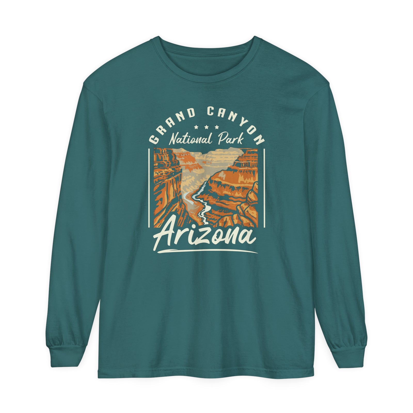 Grand Canyon National Park Arizona Comfort Colors Unisex Long Sleeve T-Shirt