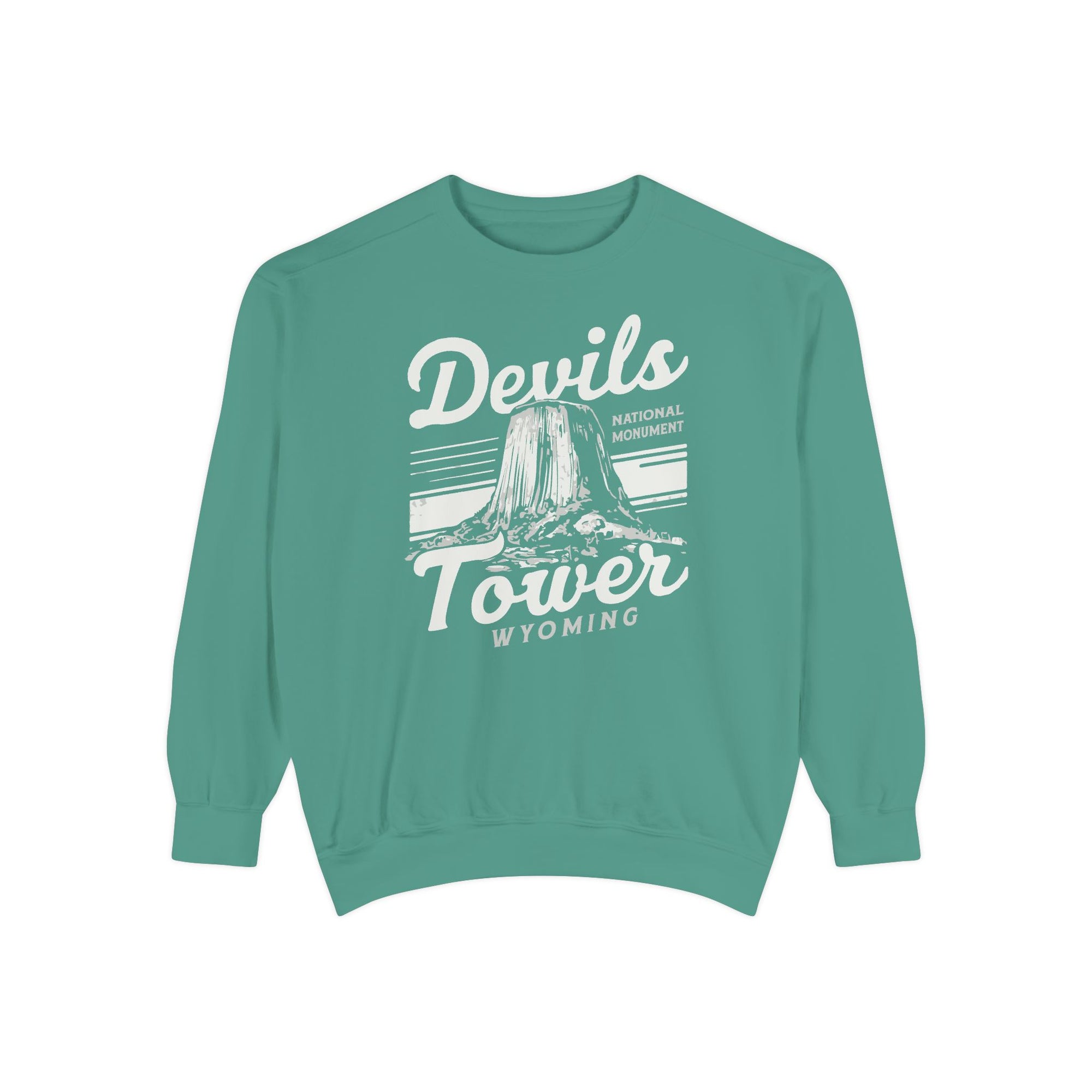 Devils Tower Wyoming Comfort Colors Unisex Sweatshirt