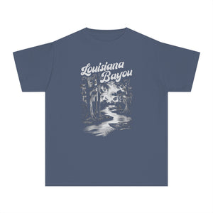 Louisiana Bayou Comfort Colors Youth Kids T-Shirt
