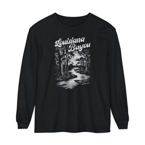 Louisiana Bayou Comfort Colors Unisex Long Sleeve T-Shirt