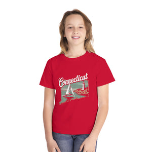 Connecticut Comfort Colors Youth Kids T-Shirt
