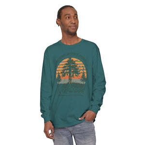 Redwood National Park California Comfort Colors Unisex Long Sleeve T-Shirt