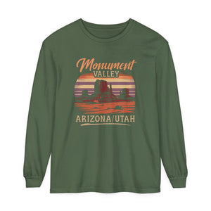 Monument Valley Arizona Utah Comfort Colors Unisex Long Sleeve T-Shirt