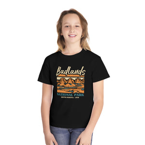 Badlands National Park South Dakota Comfort Colors Youth Kids T-Shirt