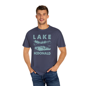 Lake McDonald Glacier National Park Montana Comfort Colors Unisex T-Shirt