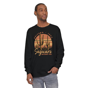 Saguaro National Park Arizona Comfort Colors Unisex Long Sleeve T-Shirt