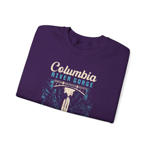 Columbia River Gorge Oregon Washington Gildan Unisex Crewneck Sweatshirt
