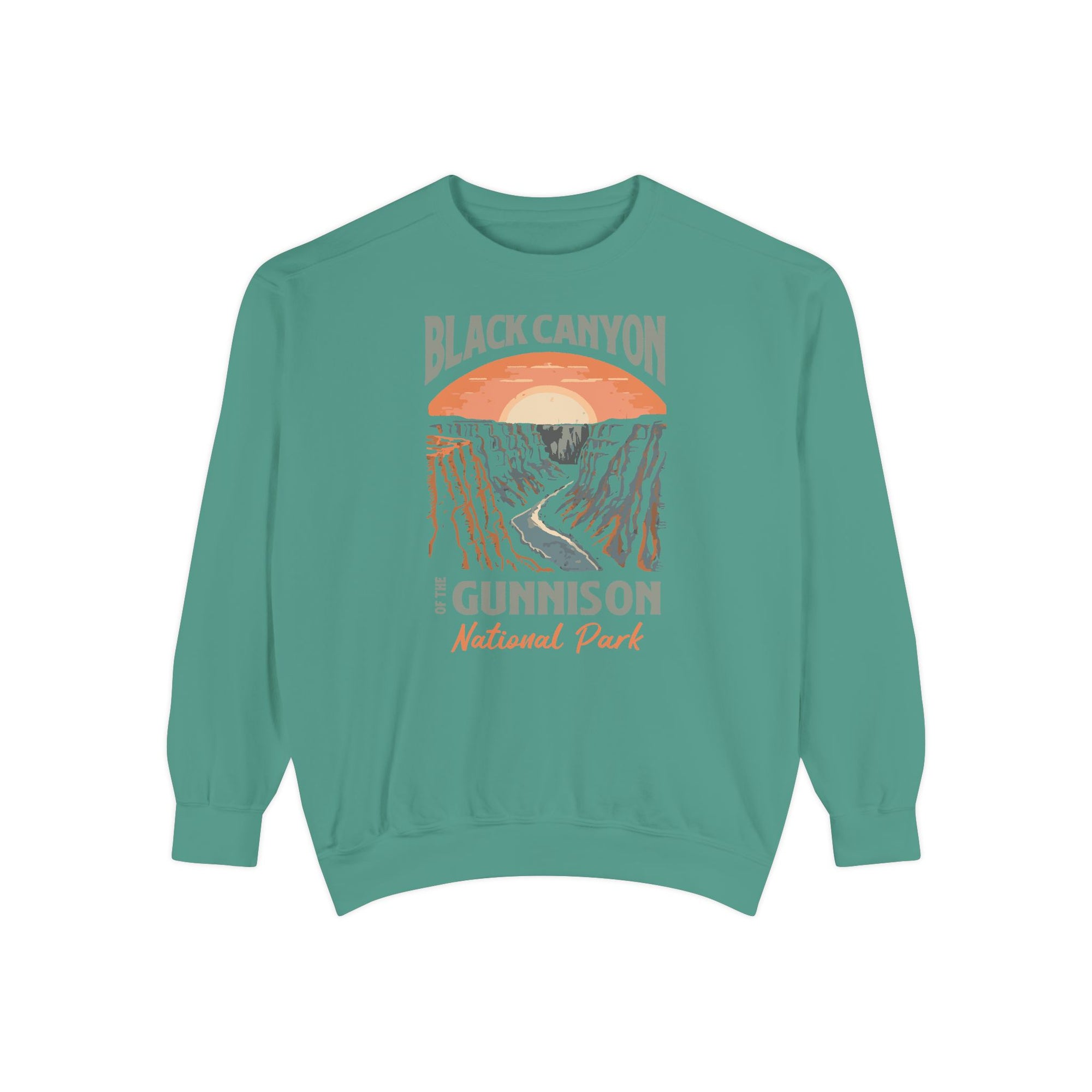 Black Canyon of the Gunnison Colorado Comfort Colors Unisex Sweatshirt