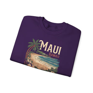 Maui Hawaii Gildan Unisex Crewneck Sweatshirt